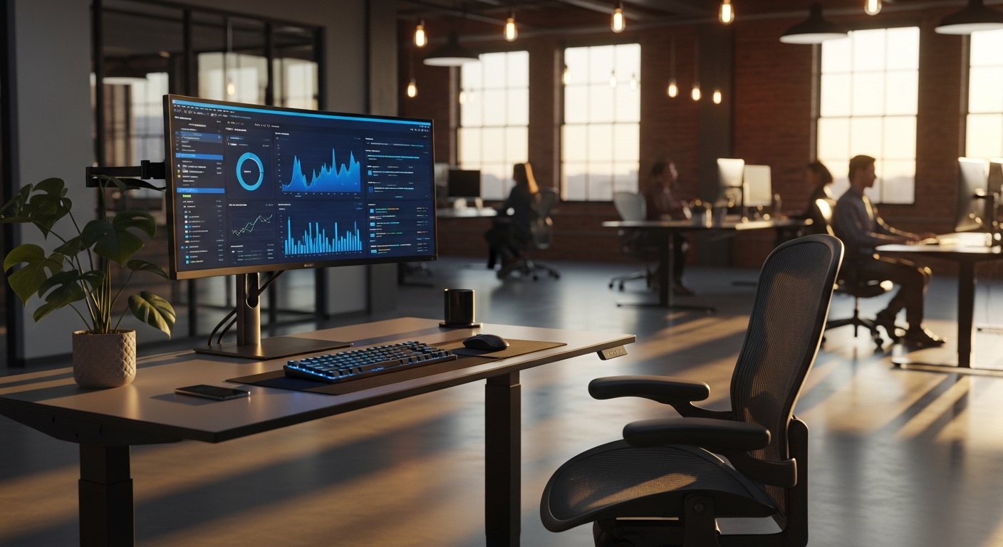 {brand} — platform interface